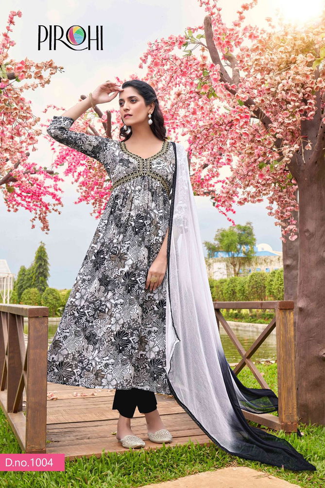 Heeriye By Pirohi Alia Cut Pure Mul Cotton Kurti With Bottom Dupatta Wholesale Shop In Surat
